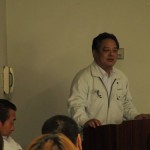 新湊営業所　開会のあいさつ（伊藤執行役員）